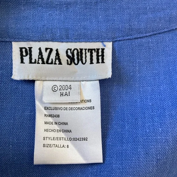 Vintage Y2K Embroidered Maxi Dress with Short Sleeve Mandarin Collar Jacket 8 - Picture 13 of 16